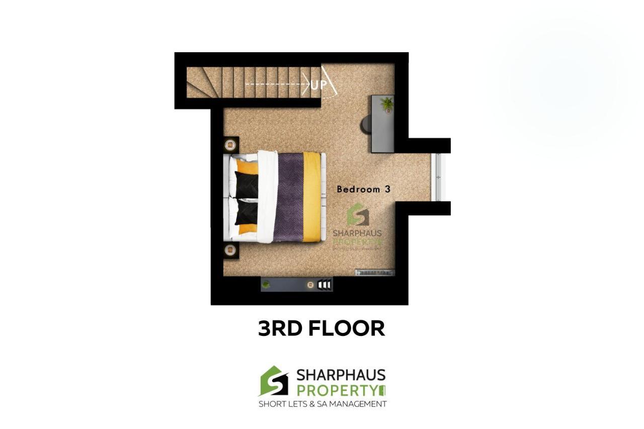 Charming Luxury 3Bed Apartment In A Prime Location By Sharphaus Short Lets & Serviced Accommodation Management Hove Exterior foto